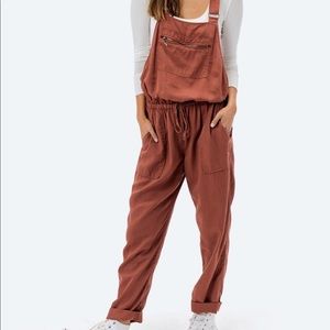 LOVESTITCH Back At The Ranch Overalls. Worn only two times. Size Medium.